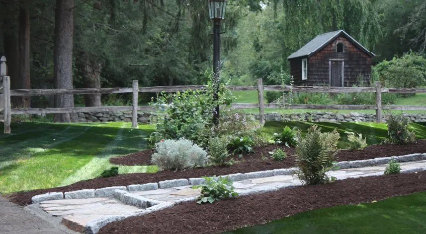 Expert garden landscaping in Madison, CT by M & M Garden Designs