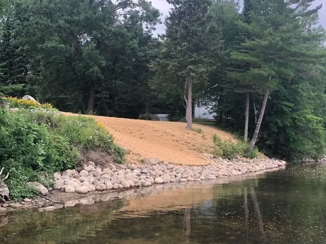 Custom outdoor landscaping experts serving Longville, MN - M & M Landscaping & Excavating