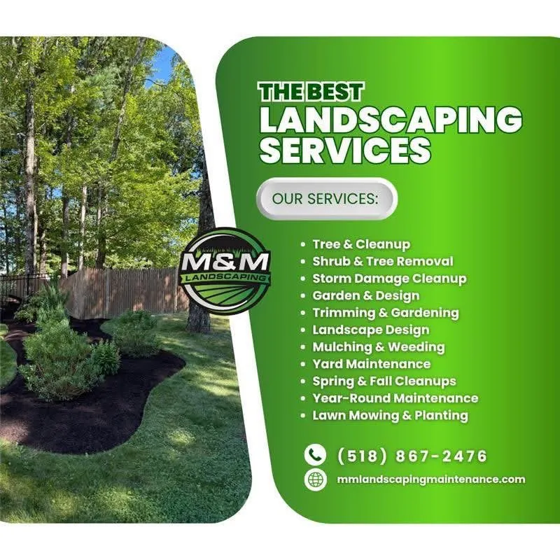 Expert lawn care service in Schenectady, NY by M & M Landscaping & Maintenance