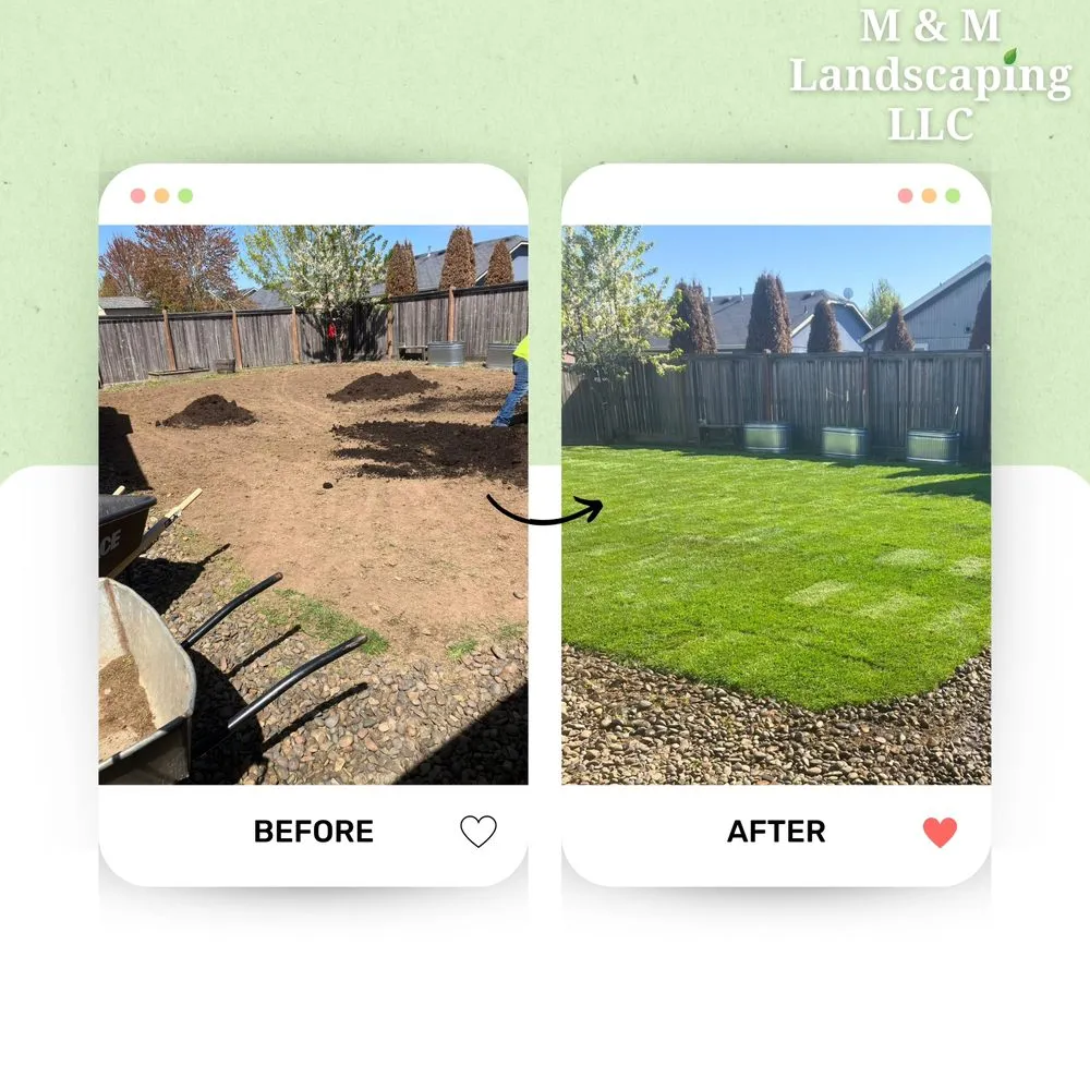 Affordable landscape installation for outdoor upgrades across Salem, OR - M & M Landscaping