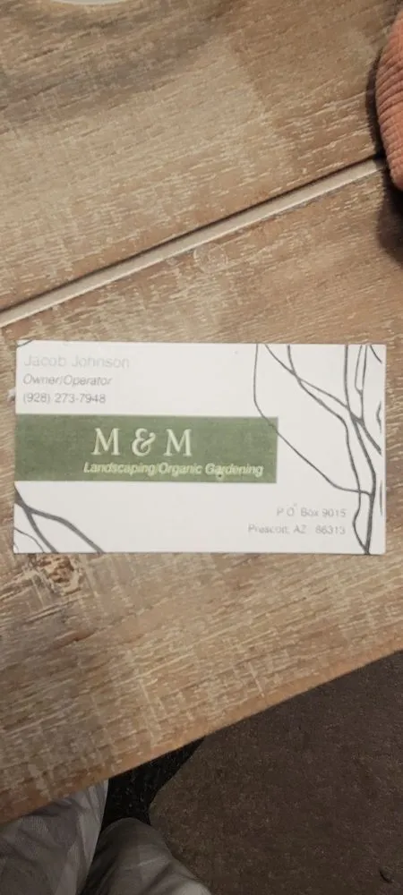 Reliable landscape design in Prescott, AZ by M & M Landscaping/Organic Gardening