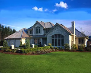 Custom landscape design in Joliet, IL by M & M Lawn Care Corporation