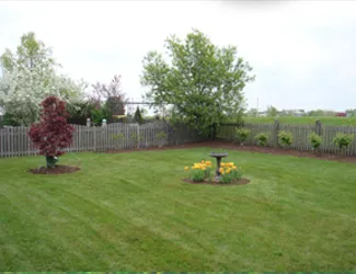 Affordable landscape installation for homes in Joliet, IL by M & M Lawn Care Corporation