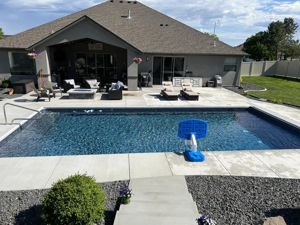 Professional yard cleanup service in Kennewick, WA by M & M Pools And More