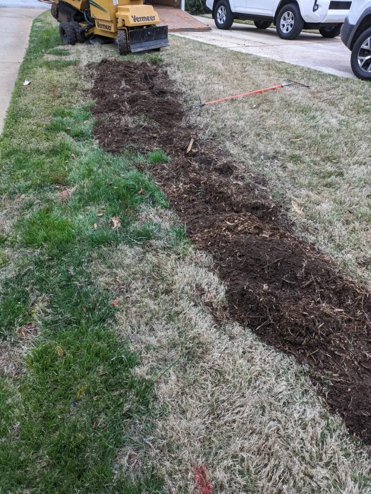 Custom garden landscaping for beautiful yards across Simpsonville, SC - M & M Stump Grinding