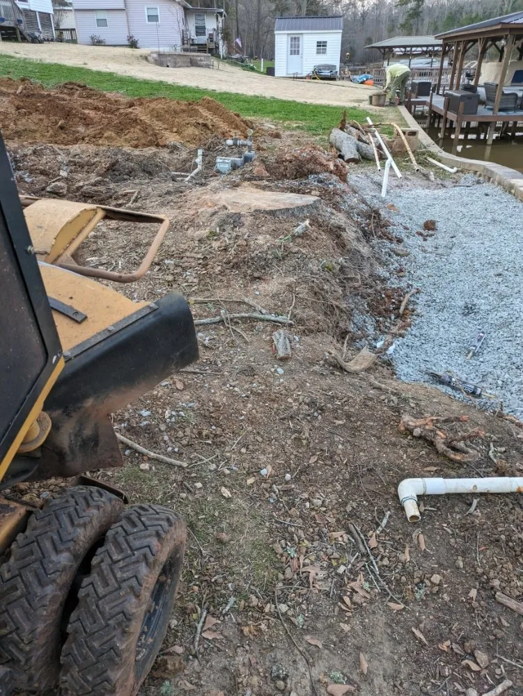 Trusted landscape design in Simpsonville, SC by M & M Stump Grinding