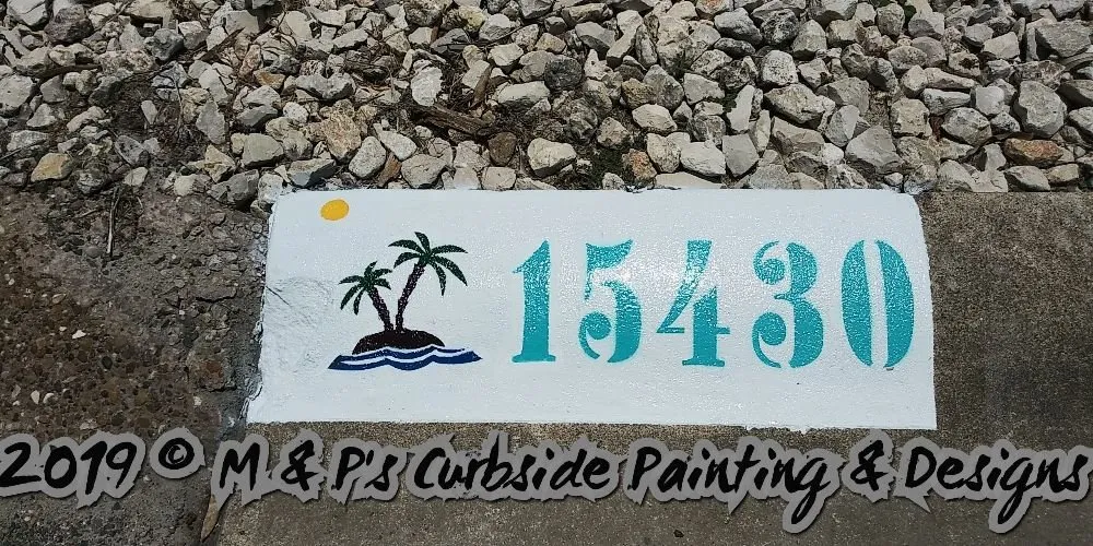 Affordable landscape installation in Corpus Christi, TX by M & P's Curbside Painting & Designs