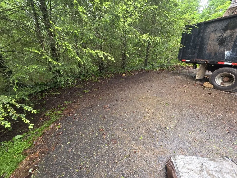 Reliable residential landscaping for residential properties in Franklin, NC by M & R Hauling and Delivery