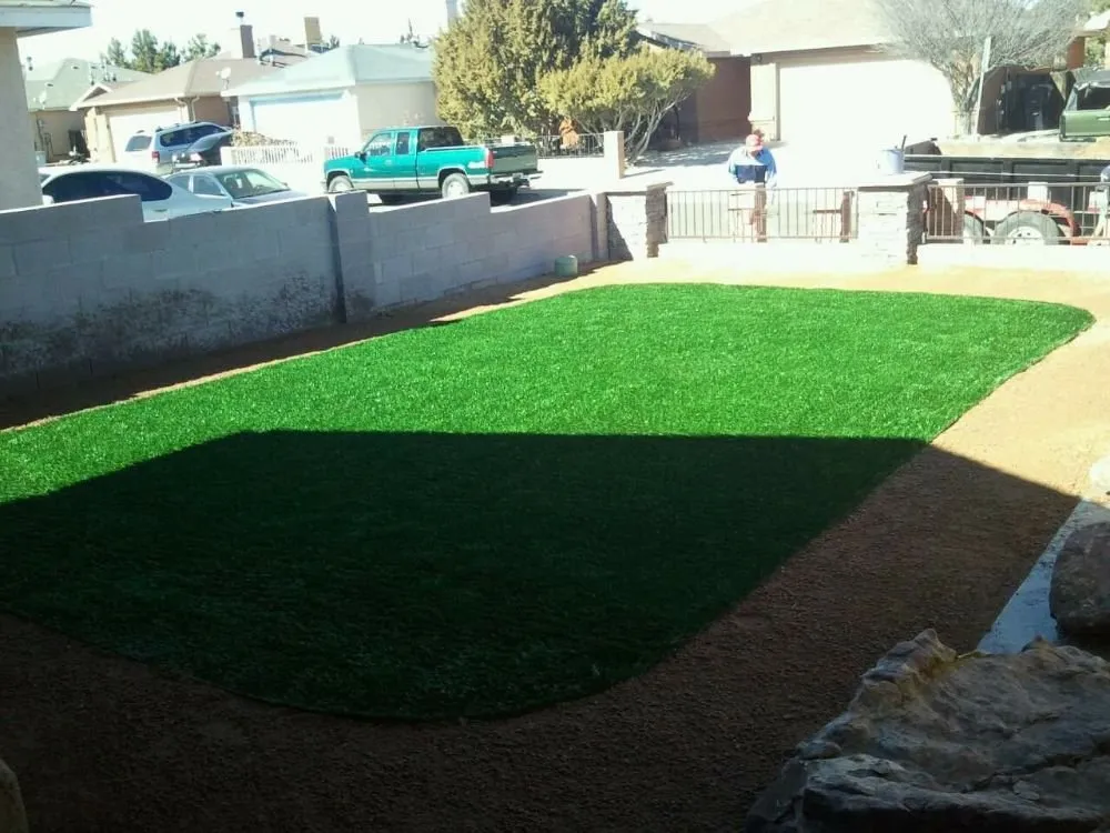 Affordable landscape design in Rio Rancho, NM by M & R Landscape
