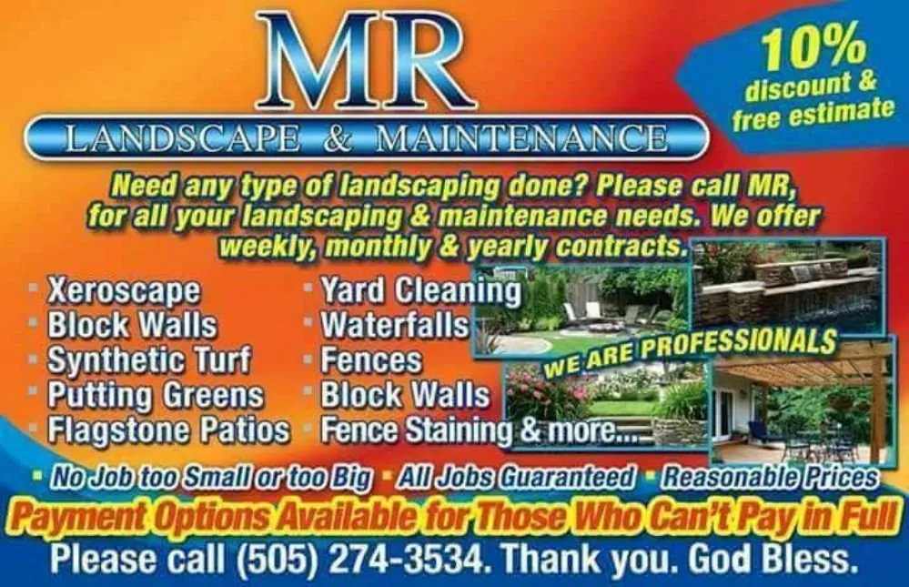 Reliable outdoor landscaping for outdoor upgrades in Rio Rancho, NM by M & R Landscape