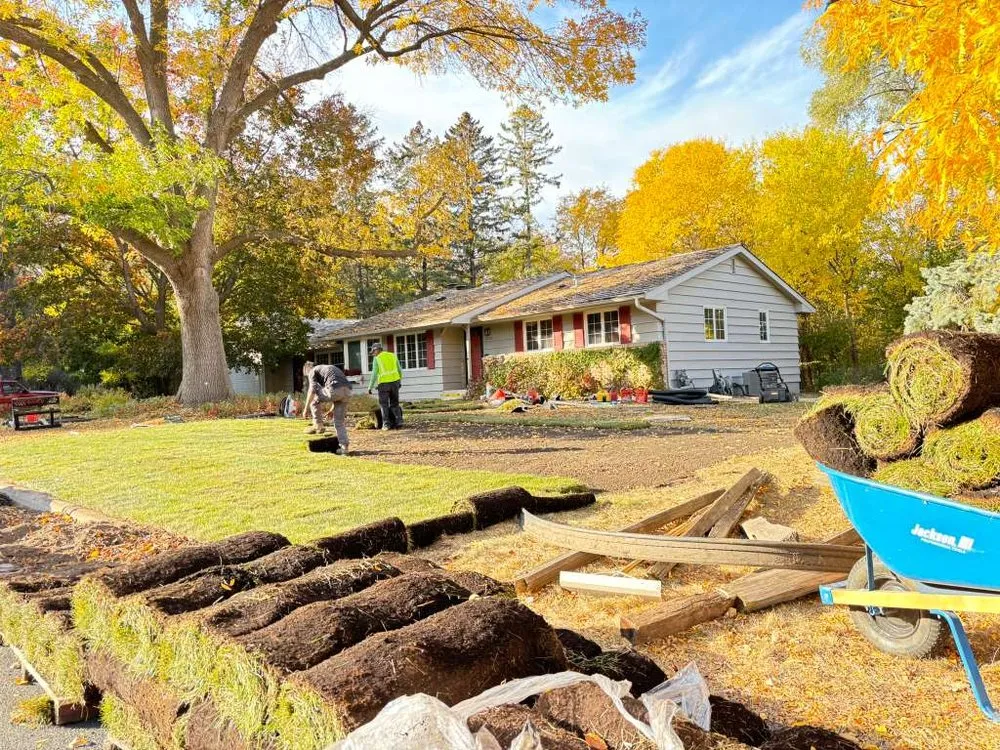 Reliable lawn mowing service in Richfield, MN by M & Sons Lawn And Landscaping