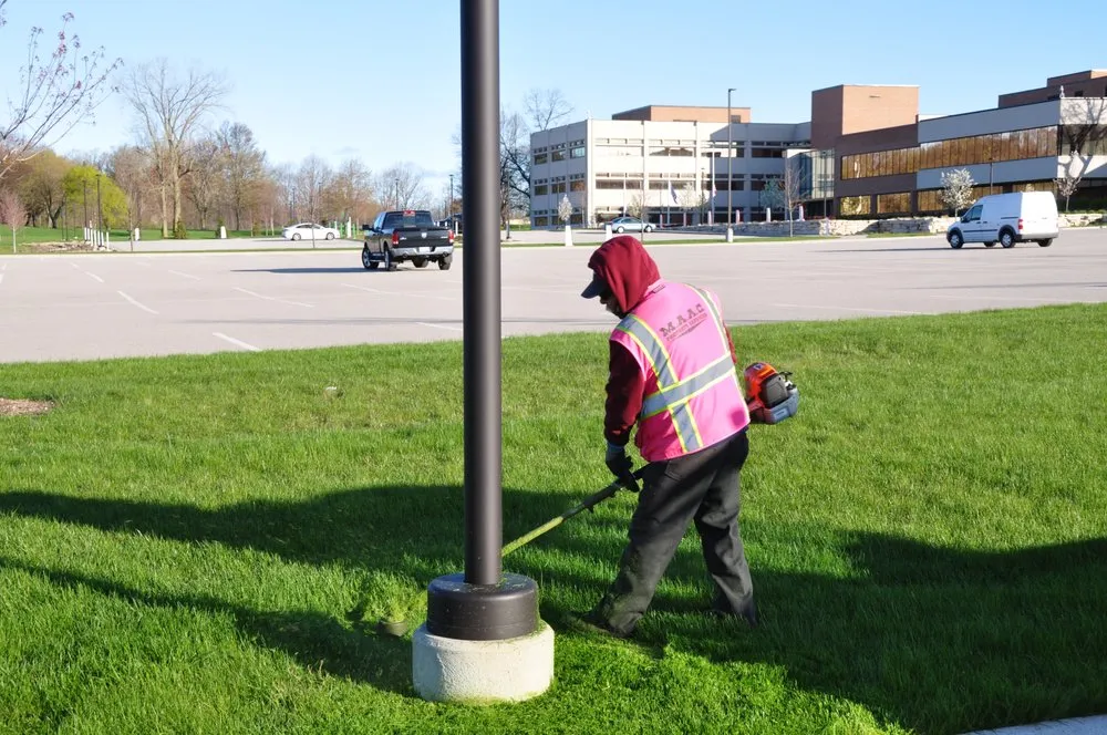 Expert garden landscaping in Niles, MI by M A A C Property Services