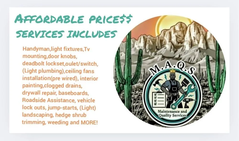 Local yard cleanup service experts serving Tucson, AZ - M A Q S Maintenance And Quality Services