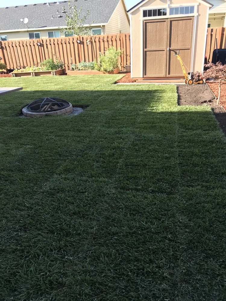 Professional residential landscaping in Woodburn, OR by M And J Landscape