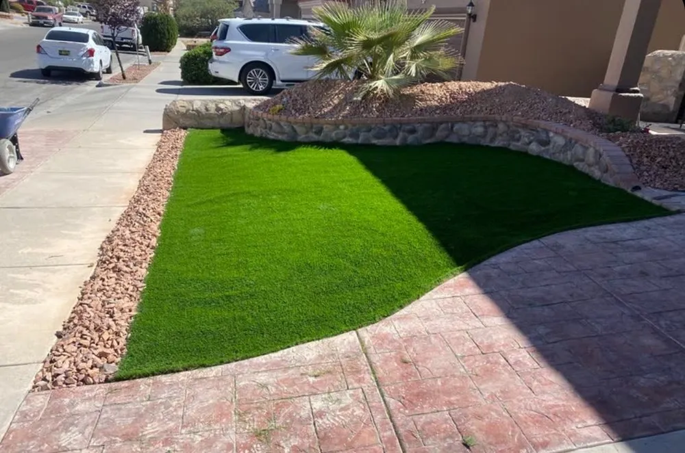 Local lawn care service with custom design across El Paso, TX - M and L Landscape