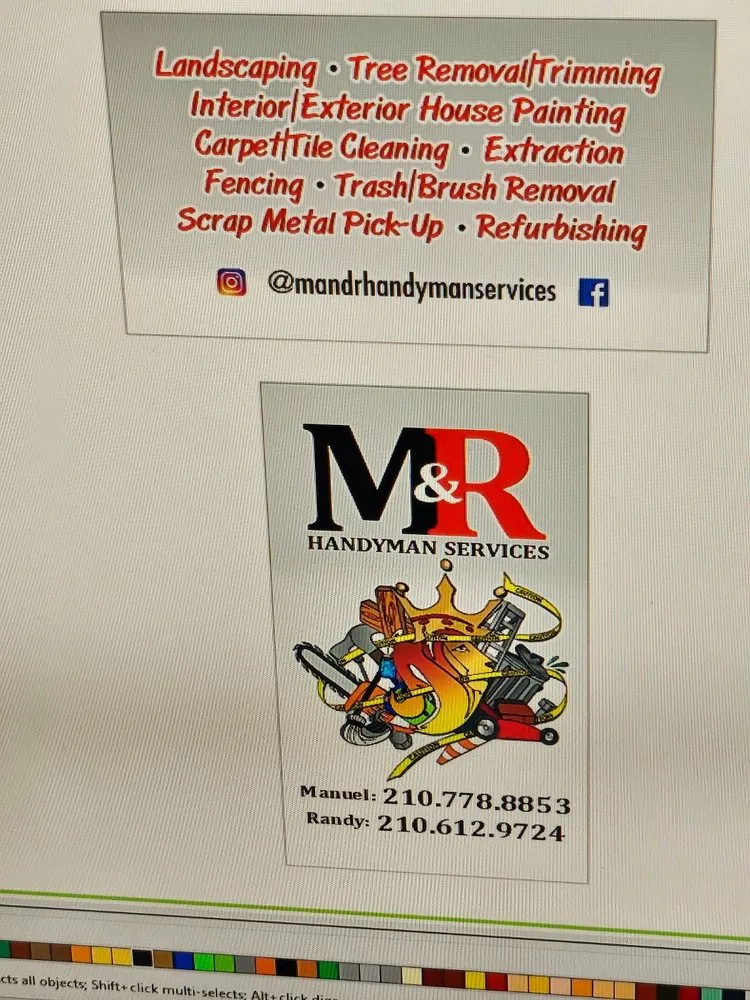 Top-rated residential landscaping for homes in San Antonio, TX by M and R Handyman Services