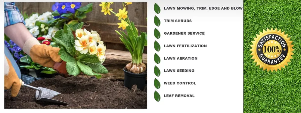 Custom lawn mowing service for year-round maintenance across Cornelius, NC - M and R Landscaping