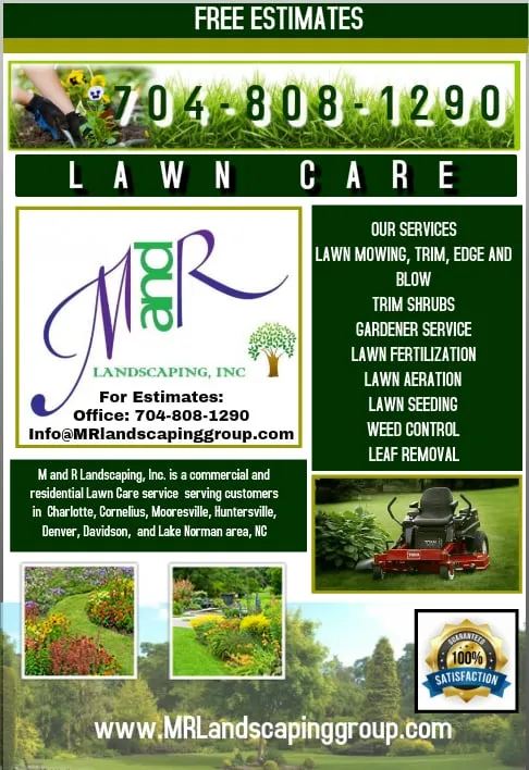 Trusted residential landscaping for outdoor upgrades in Cornelius, NC by M and R Landscaping