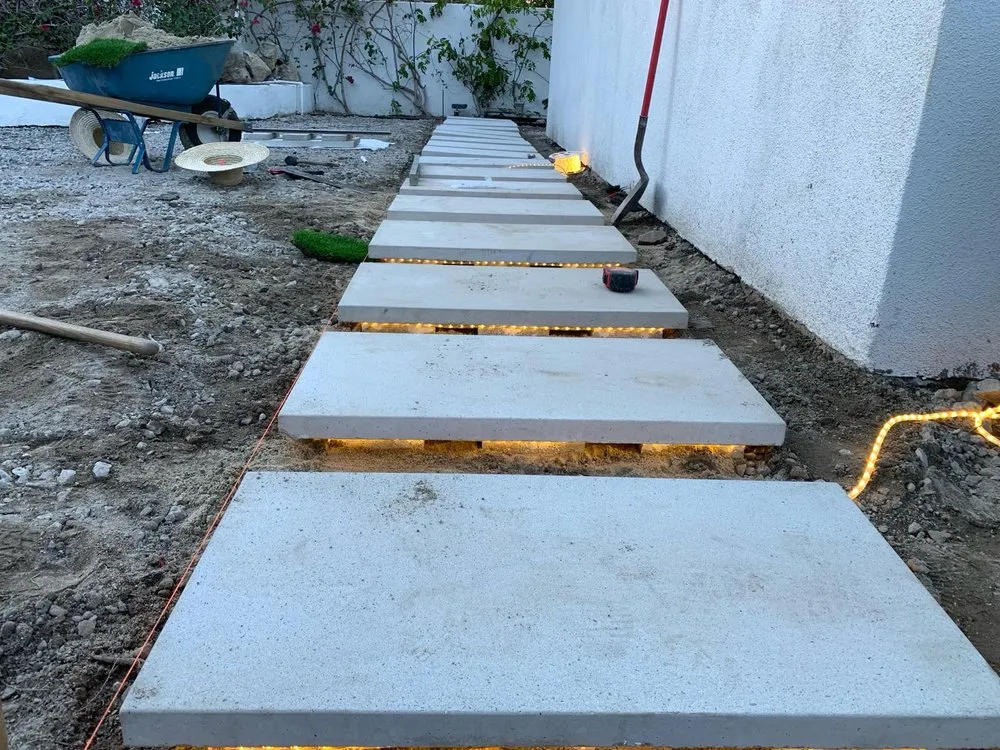 Affordable lawn care service with custom design in Cathedral City, CA by M-Artscape