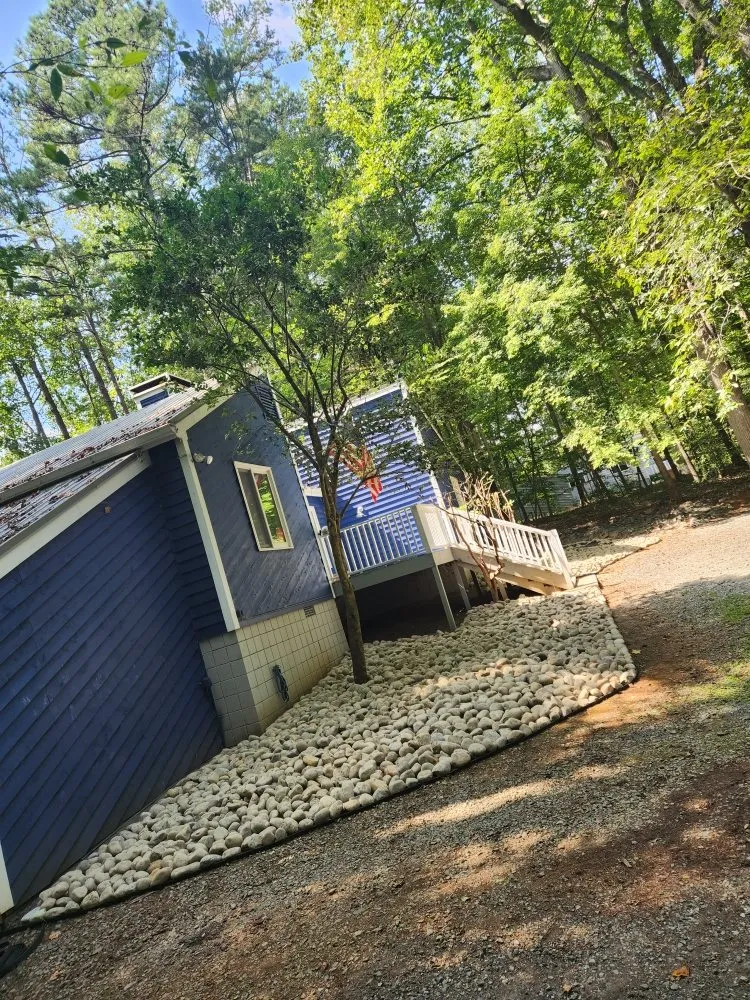 Top-rated residential landscaping for homes in Chapel Hill, NC by M Bee's