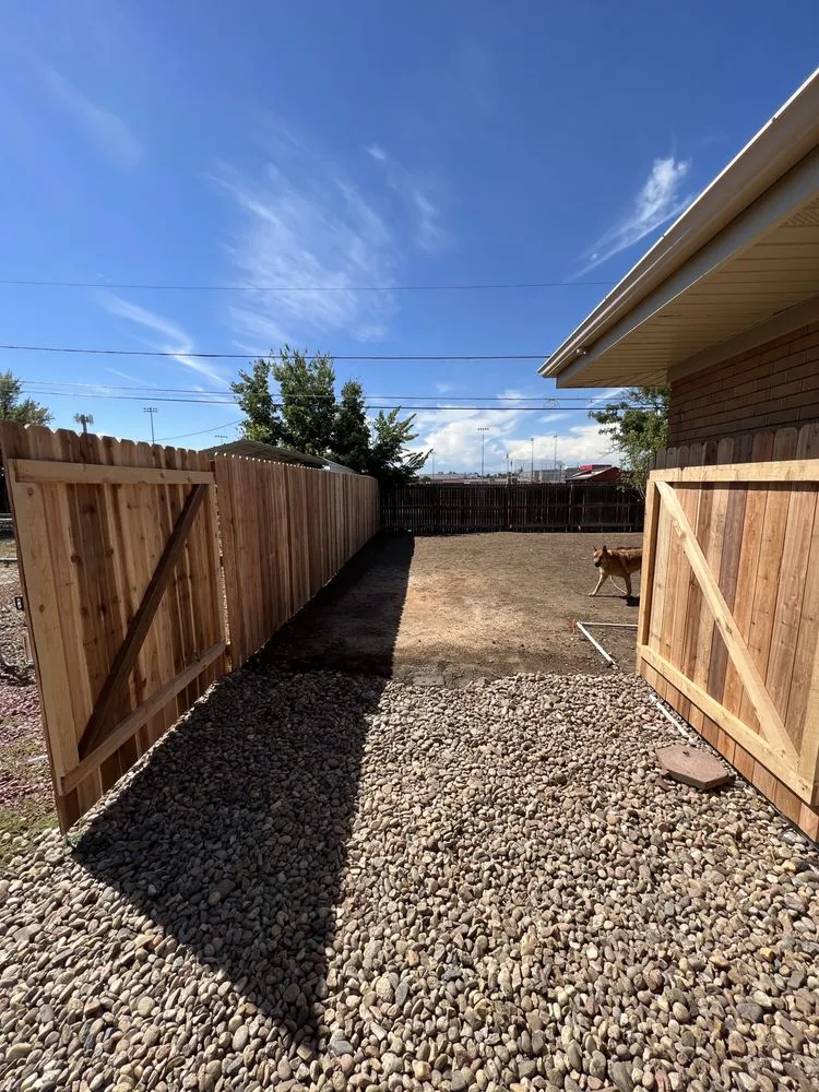 Custom yard cleanup service for year-round maintenance in Brighton, CO by M Brothers Services