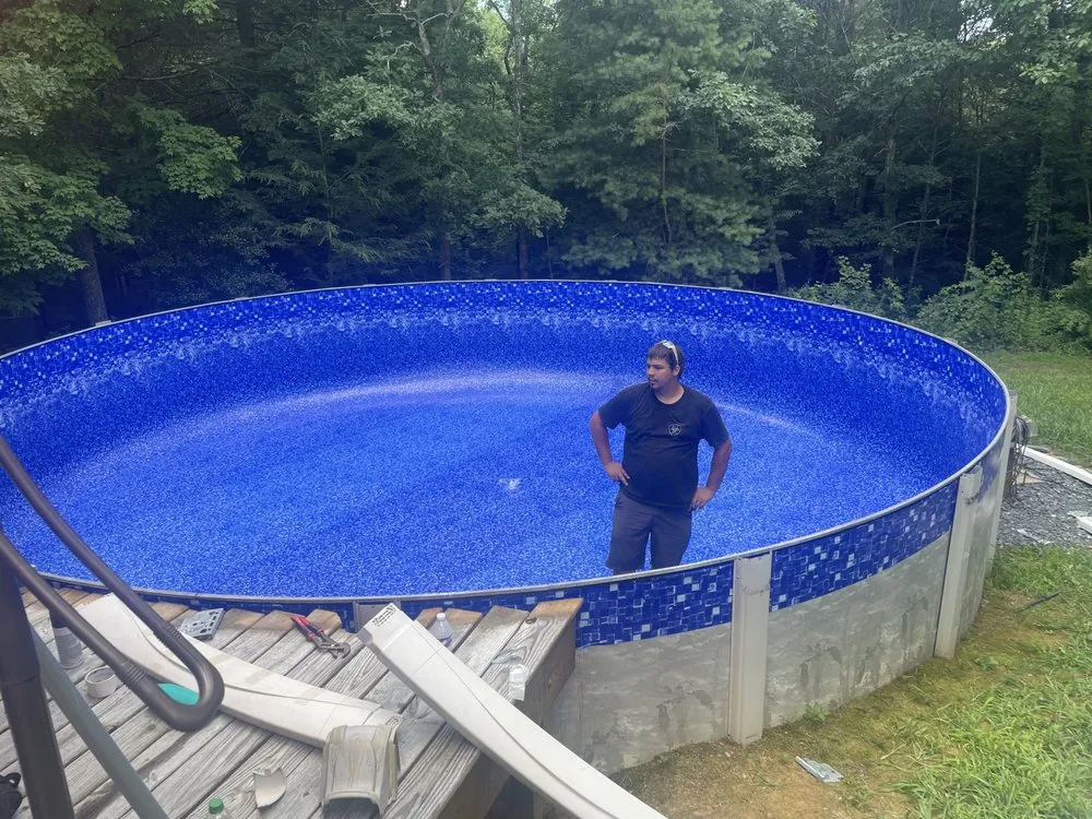 Custom outdoor landscaping with custom design in Corryton, TN by M Campbell's Construction