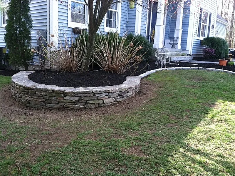 Professional garden landscaping in Bellingham, MA - M Coelho Group