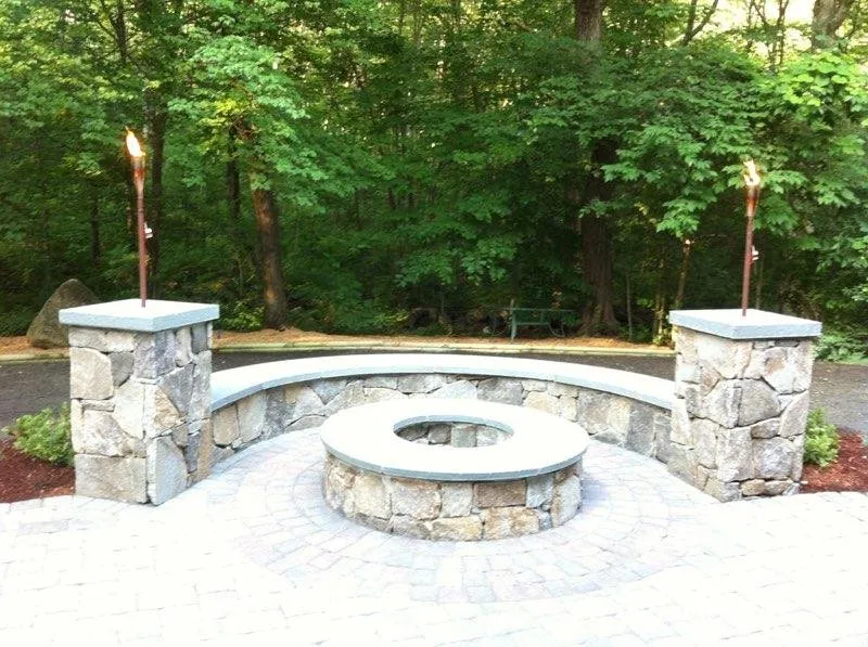 Affordable landscape installation for beautiful yards in Bellingham, MA by M Coelho Group