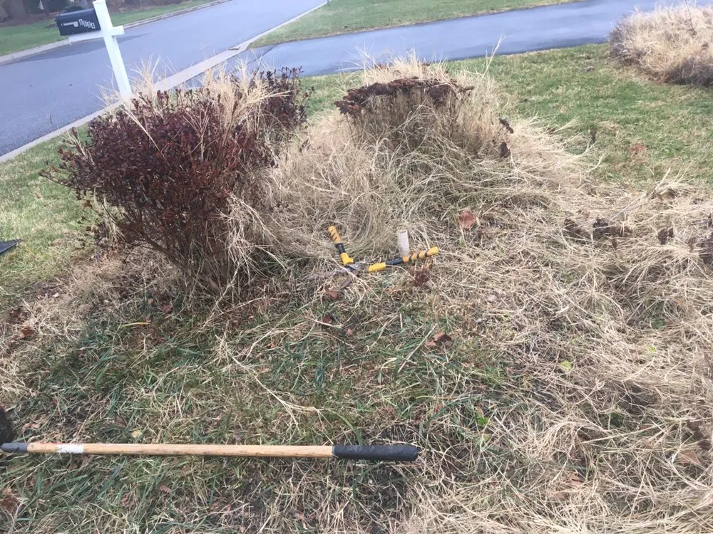 Custom outdoor landscaping with custom design in Hampstead, MD by M. Colin Handyman