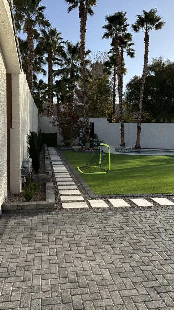 Expert garden landscaping for homes in Henderson, NV by M D Unique Touch