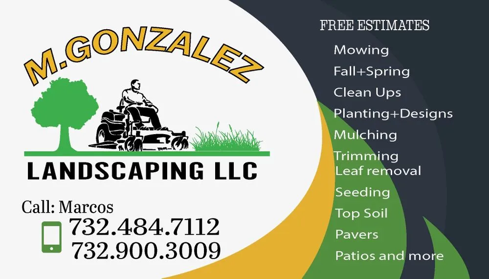 Custom residential landscaping in South Brunswick Township, NJ - M Gonzalez Landscaping