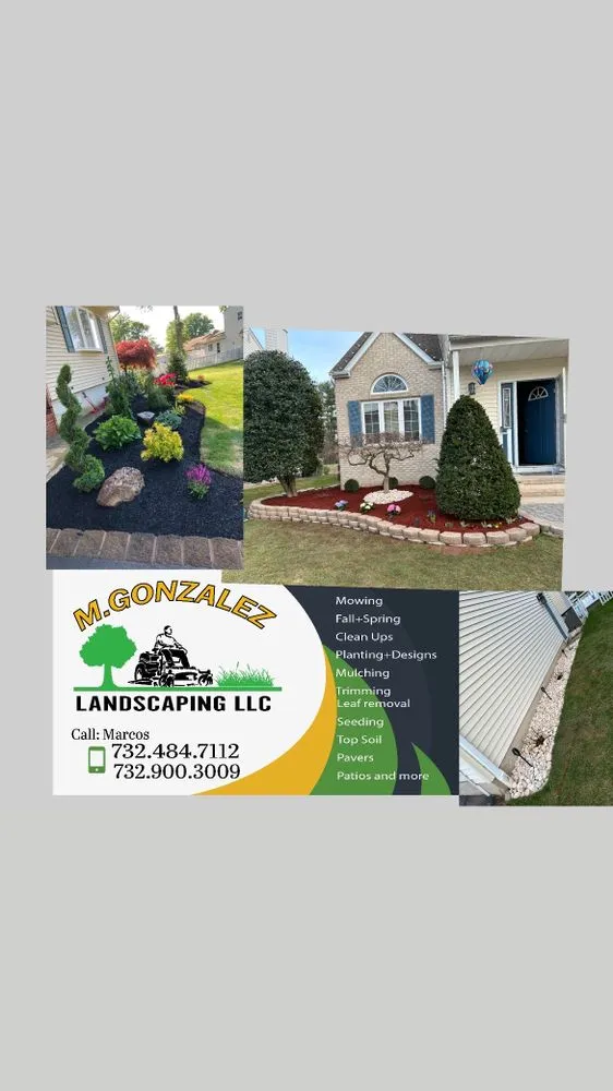 Professional outdoor landscaping for year-round maintenance across South Brunswick Township, NJ - M Gonzalez Landscaping