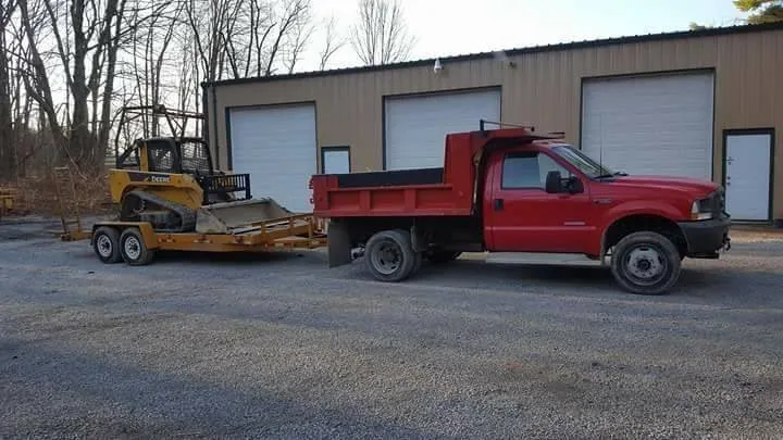 Professional outdoor landscaping in North Lima, OH - M H & E Excavating & Property Management