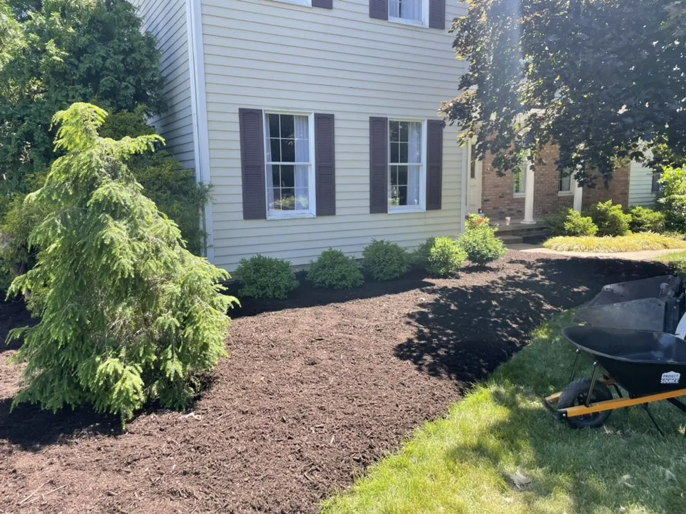 Professional yard maintenance in Cuyahoga Falls, OH by M H Lawn Services