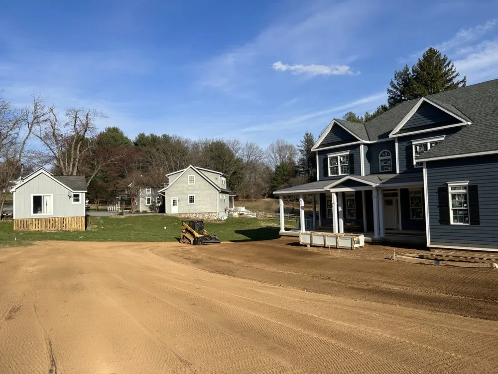 Professional yard cleanup service for outdoor upgrades in Bel Air, MD by M Hagis Site Development