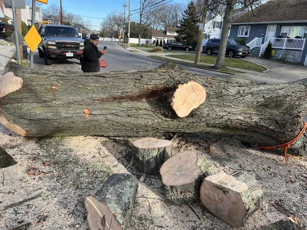 Affordable lawn mowing service for residential properties in Hempstead, NY by M Hernandez Landscaping and Design