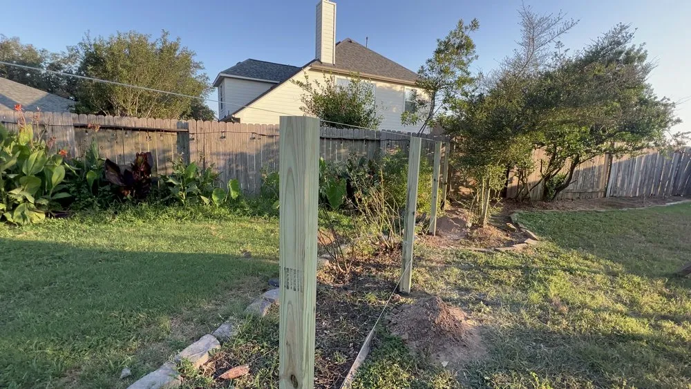 Affordable landscape installation for homes in Katy, TX by M J Gardening