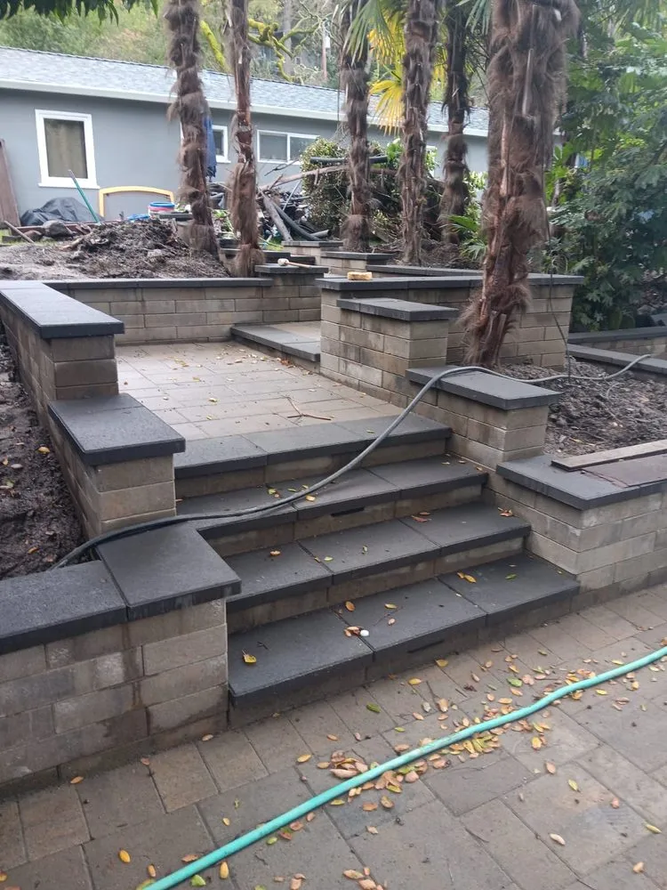 Top-rated residential landscaping in Santa Clara, CA by M J S Interlocking Pavers