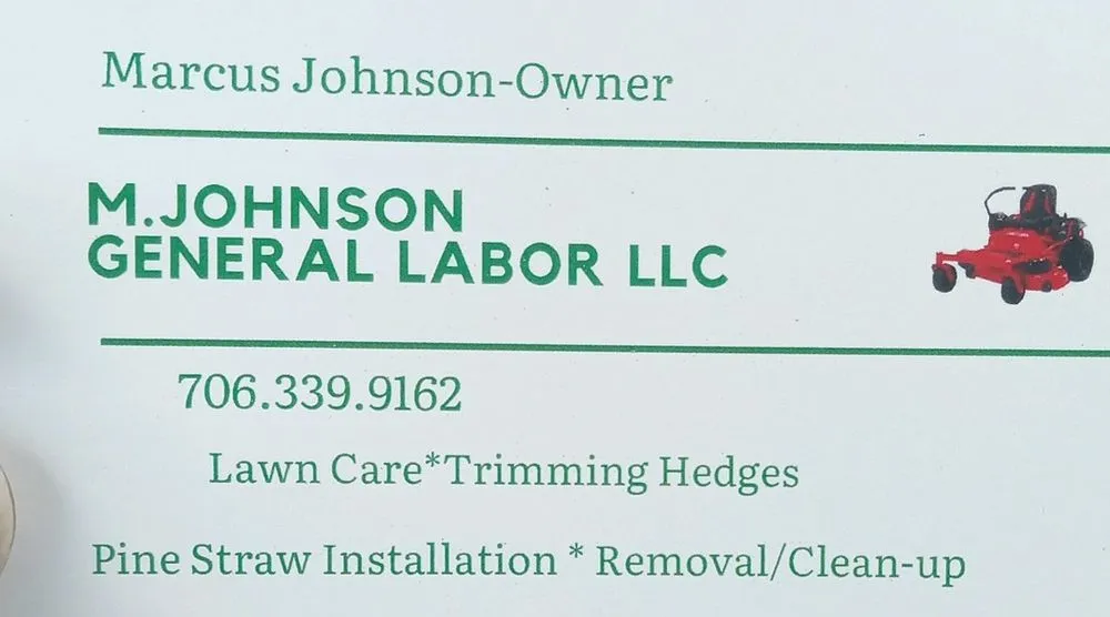 Trusted residential landscaping experts serving Sandersville, GA - M Johnson General Labor
