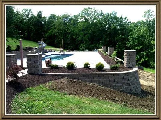 M L Wattelet Landscaping Logo