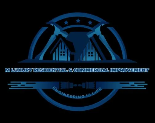 M Luxury Commercial & Residential Improvement Logo