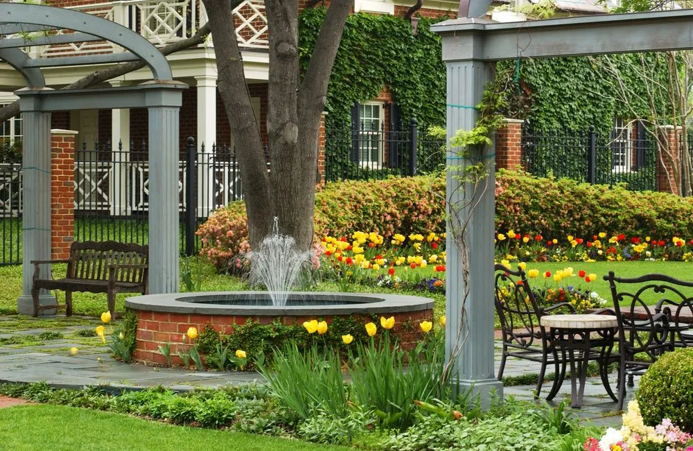 Professional landscape design in Addison, TX by M. M. Moore Construction Company