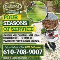 Local outdoor landscaping in Downingtown, PA - M S Boggs Enterprises