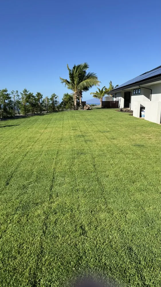 Custom residential landscaping in Lahaina, HI by M T Landscaping