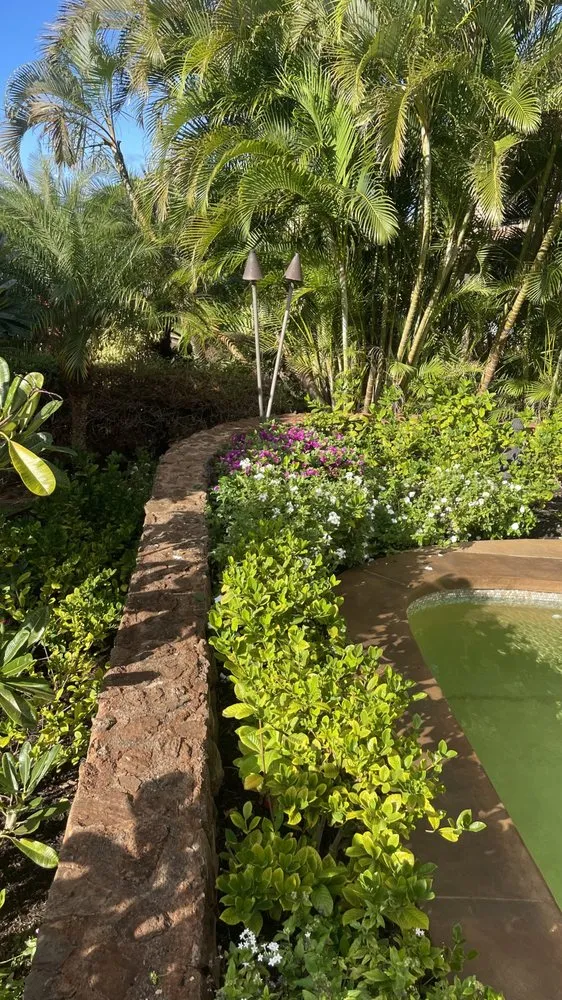 Affordable landscape design for beautiful yards in Lahaina, HI by M T Landscaping