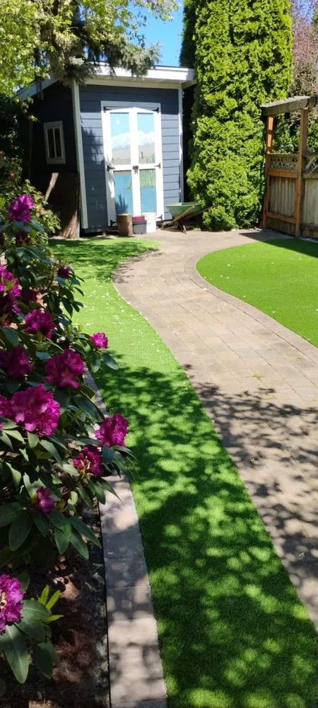 Expert landscape installation in Rochester, WA - M Turf