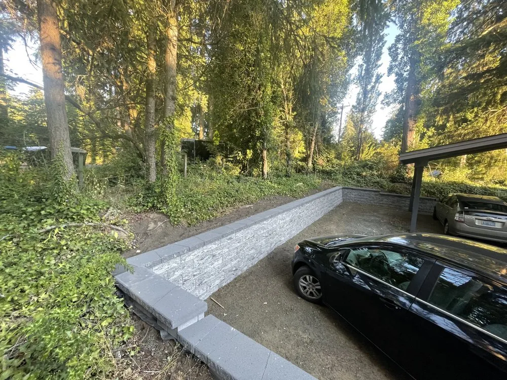 Affordable landscape design for homes in Rochester, WA by M Turf