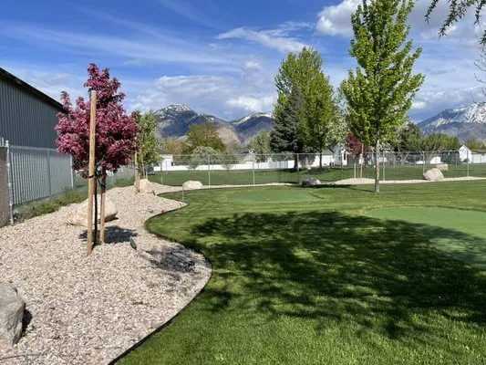 M V Landscaping & Construction Logo