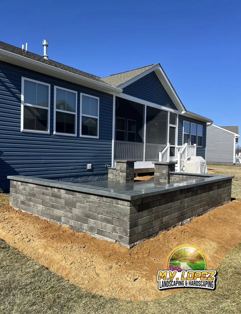 Trusted garden landscaping in Henderson, MD - M V Lopez Landscaping
