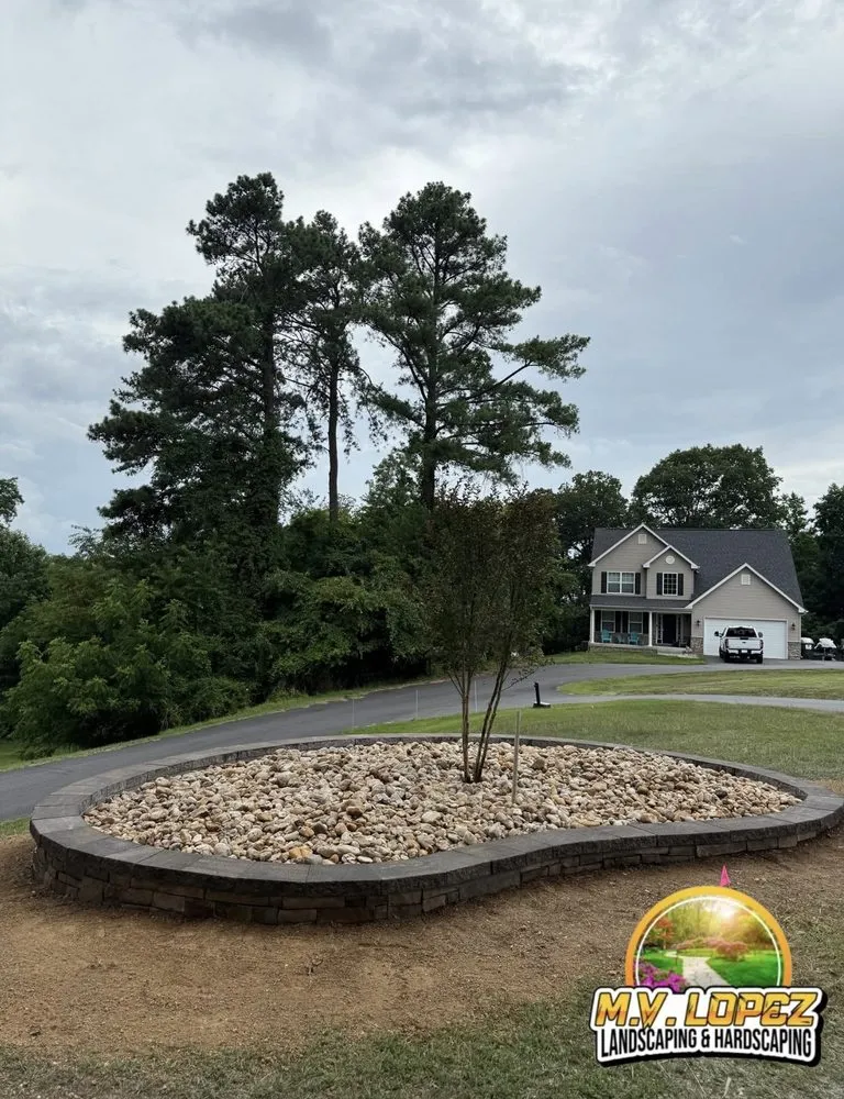 Custom lawn care service in Henderson, MD by M V Lopez Landscaping
